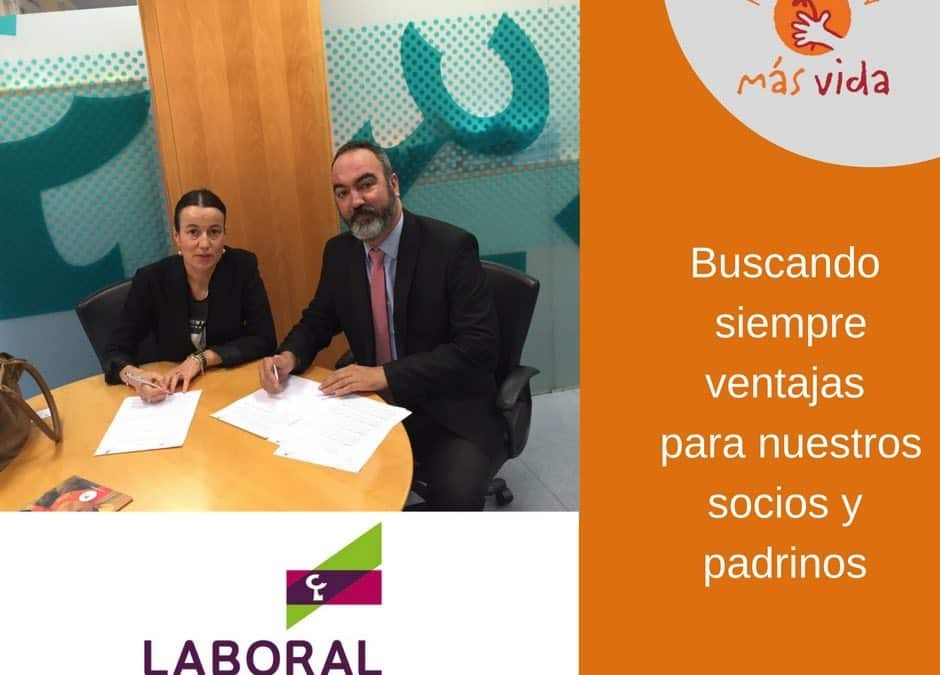 Acuerdo Caja Labora y Fundación Más Vida
